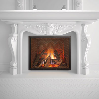 Fireplace calmantel