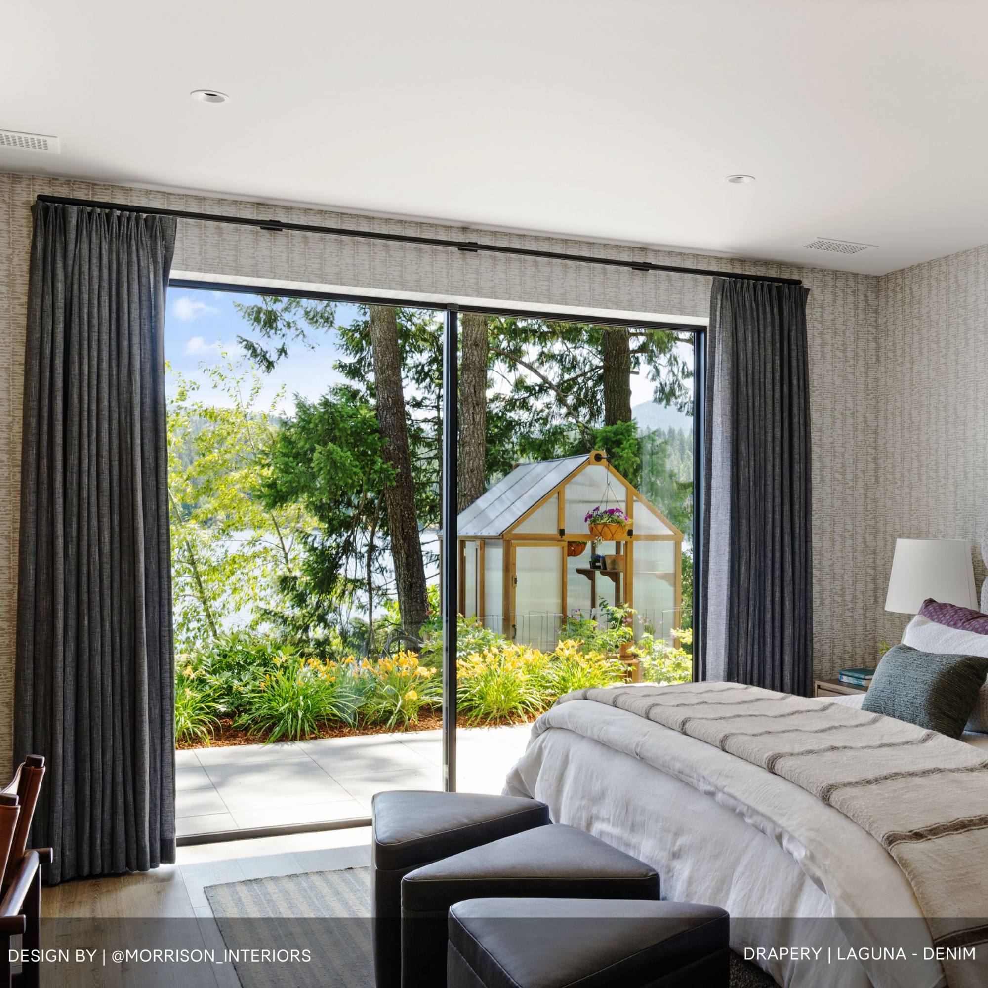 Laguna Denim Drapery