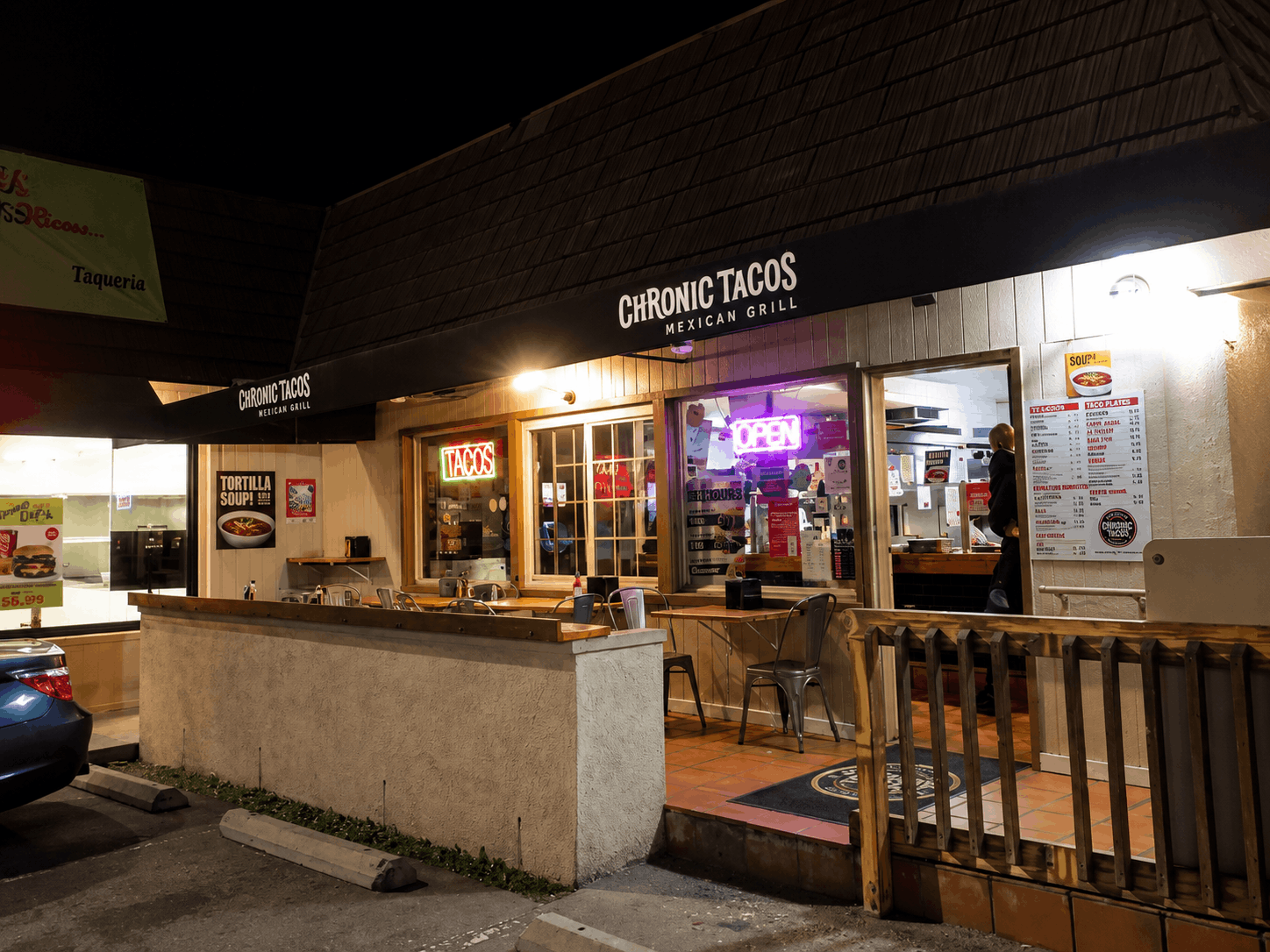 Corona del mar chronic tacos shop