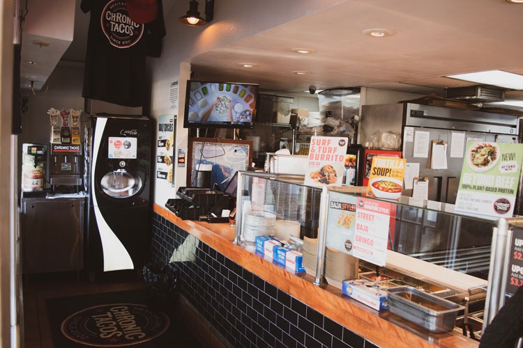 Beverly Hills  chronic taco shop