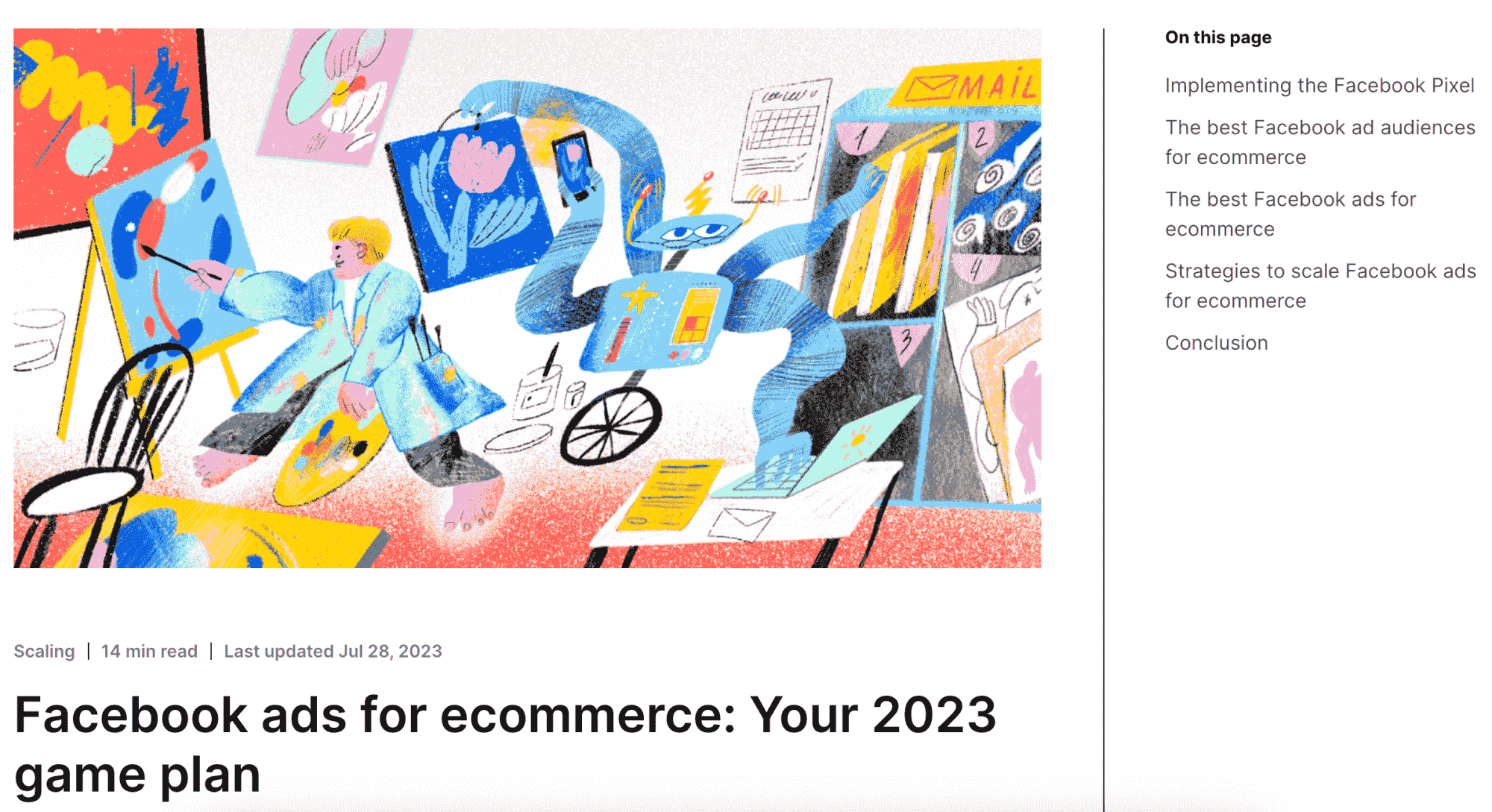 Facebook ads for ecommerce: Your 2023 game plan