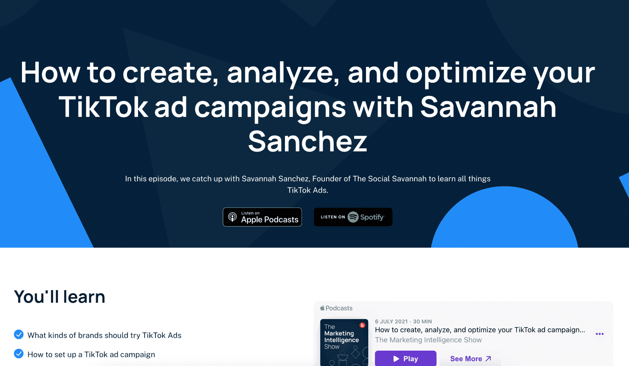 How to create, analyze, and optimize your TikTok ad campaigns