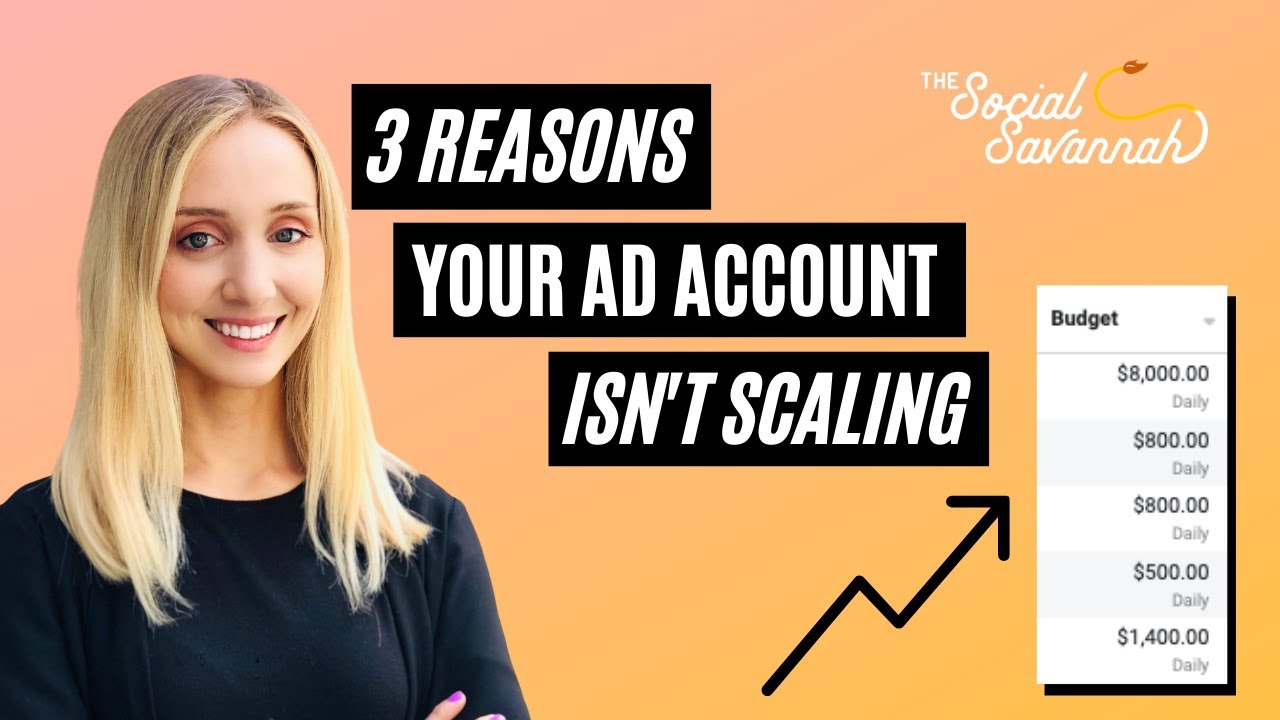 3 Reasons Why Your Facebook Ad Account Isn't Scaling