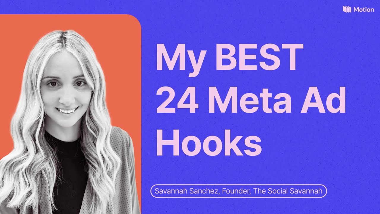 The BEST Performing 24 Ad Hooks for Meta in 2025