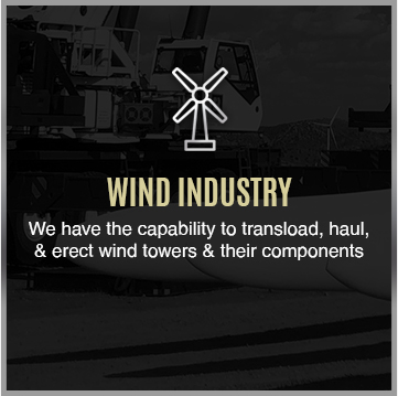 Wind Industry Crane Rentals