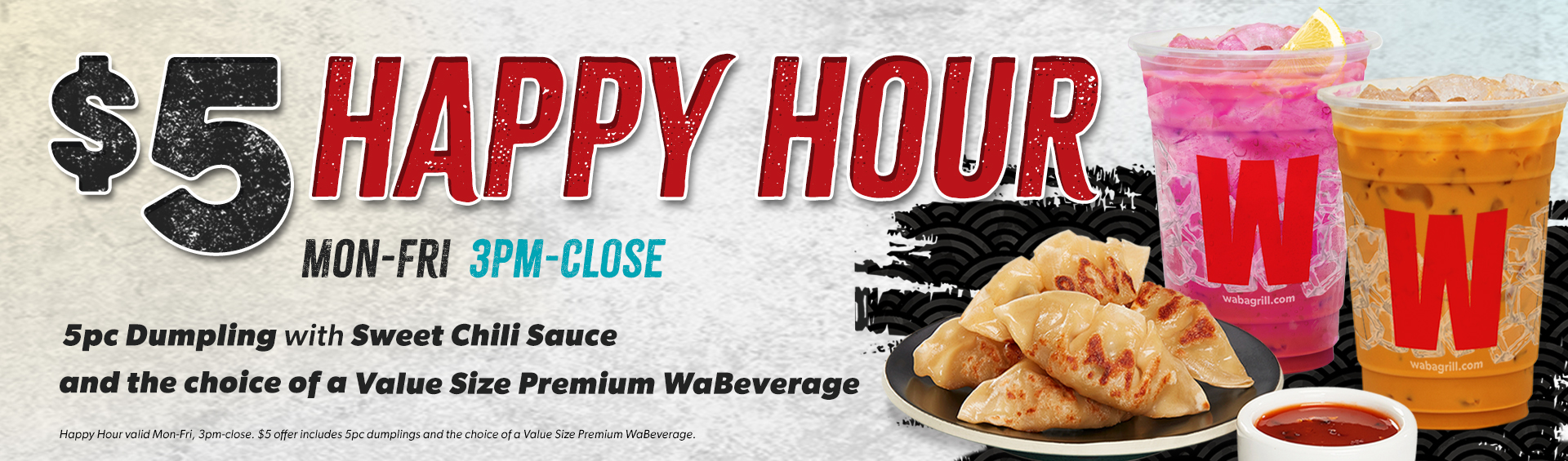 WaBeverage Happy Hour