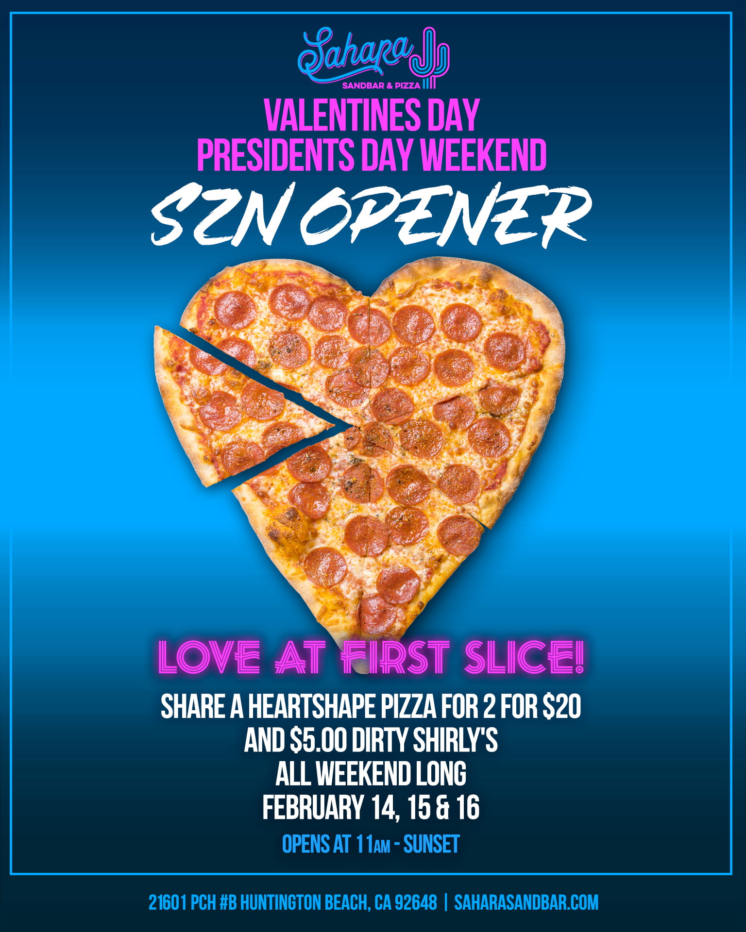 Sahara SZN 2025 - Now Open