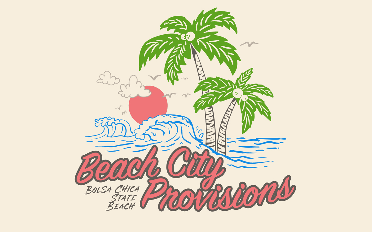  Beach city logo
