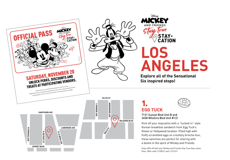 <strong>DISNEY - </strong> MICKEY AND FRIENDS SENSATIONAL SIX INSPIRED SHOP LOS ANGELES 2021