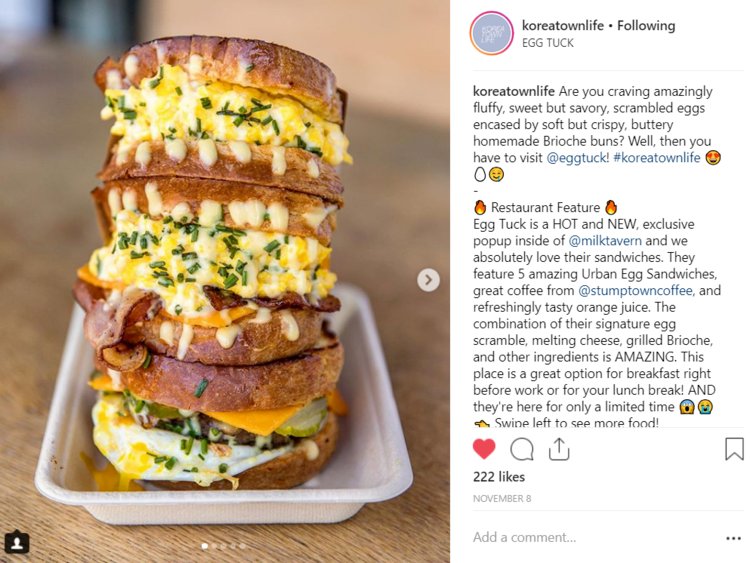KOREATOWN LIFE - “AMAZINGLY FLUFFY, SWEET BUT SAVORY”