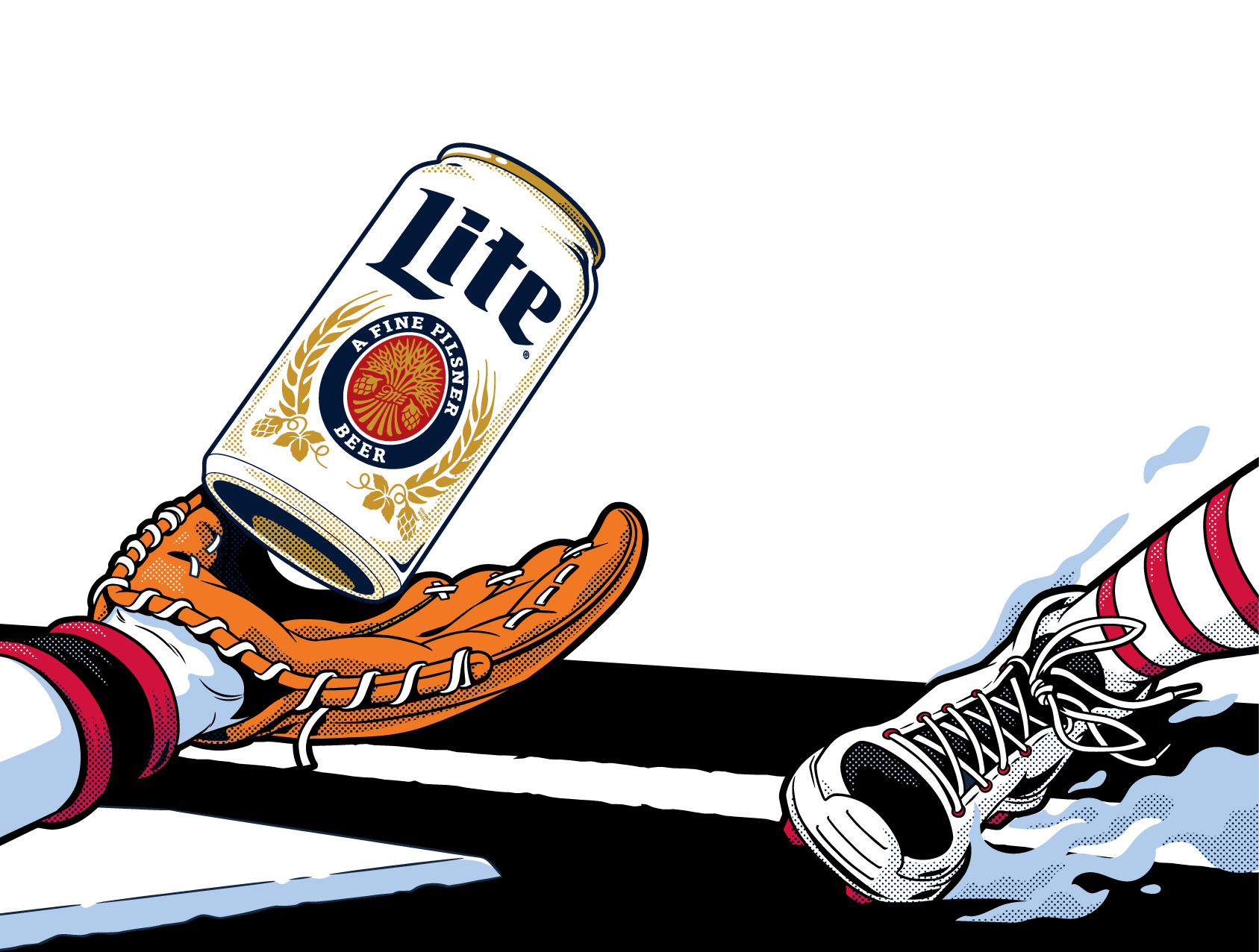 Miller lite topes