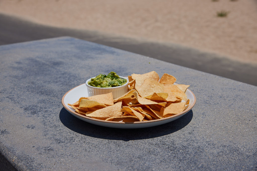 Chips and guacamole