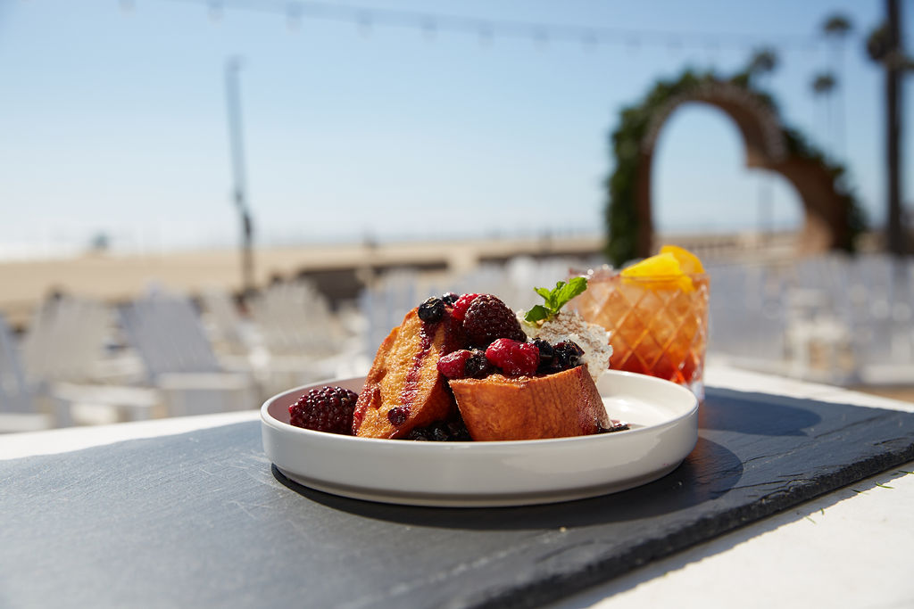 French toast, Fruit & Chantilly Cream