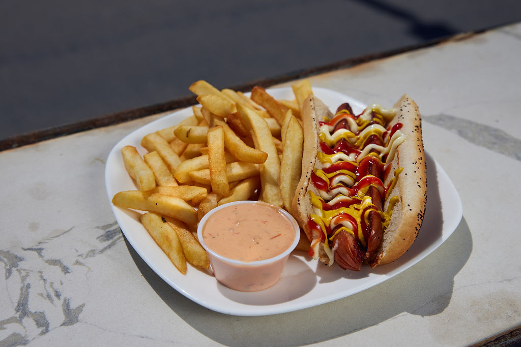 HB Hot Dog with Fries