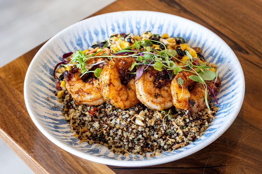 Blistered Shrimp